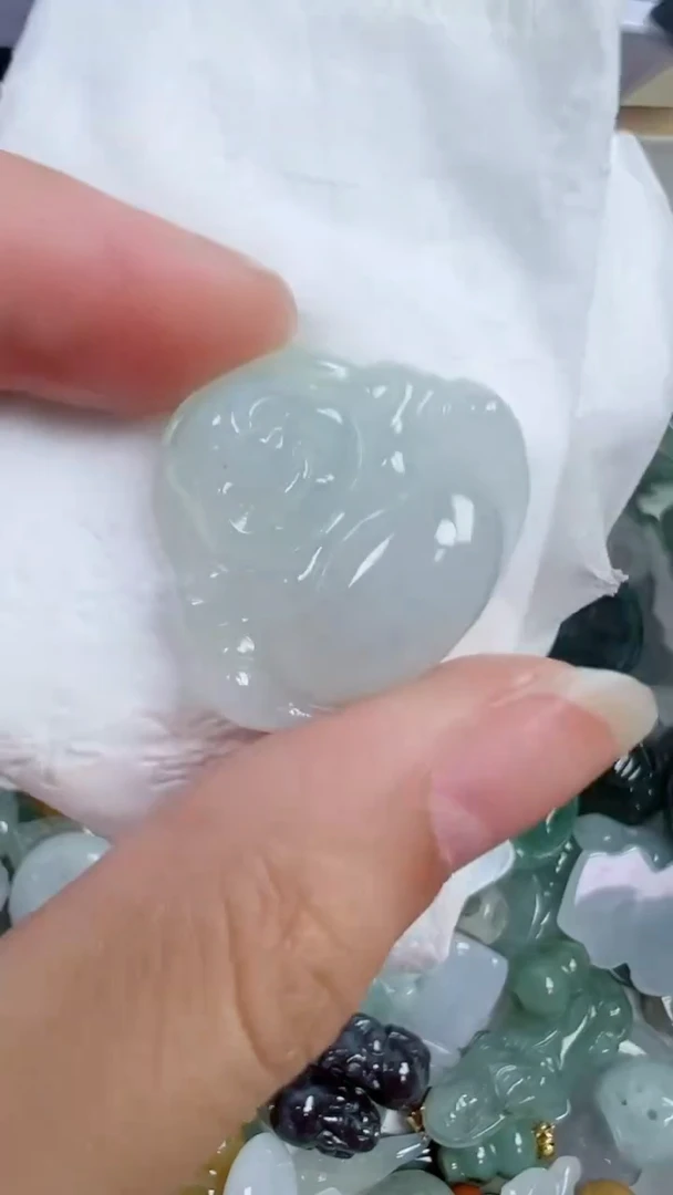 散珠翡翠325号链接，A货翡翠