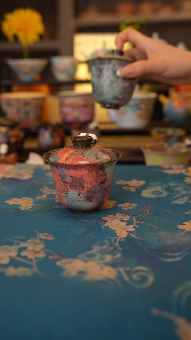 【闪购商品】贰鱼系列 趴趴熊二才盖碗