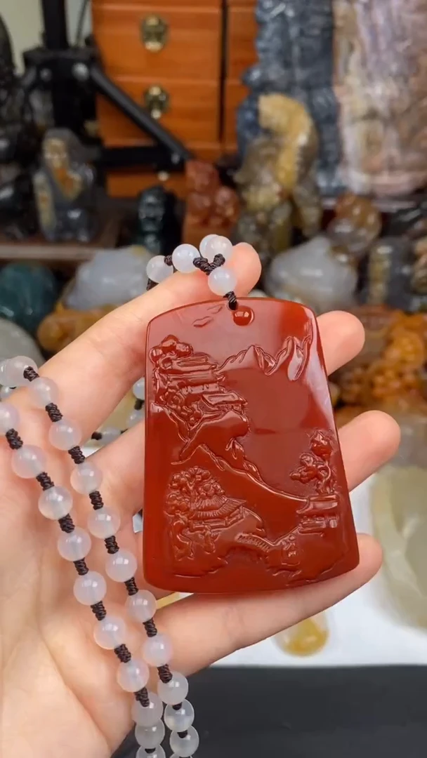 玛瑙/玉髓颈饰未镶嵌AA