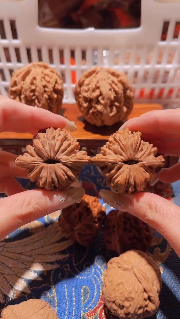 把件文玩核桃014 四座楼43