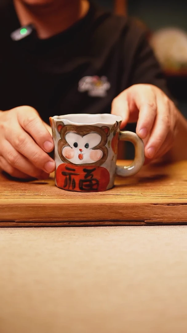 @@陶园瓷舍@@纯手工手绘@高温釉下彩