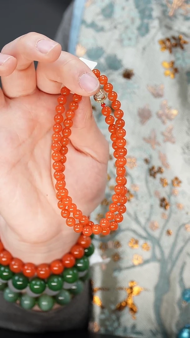 项链未镶嵌南红玛瑙50