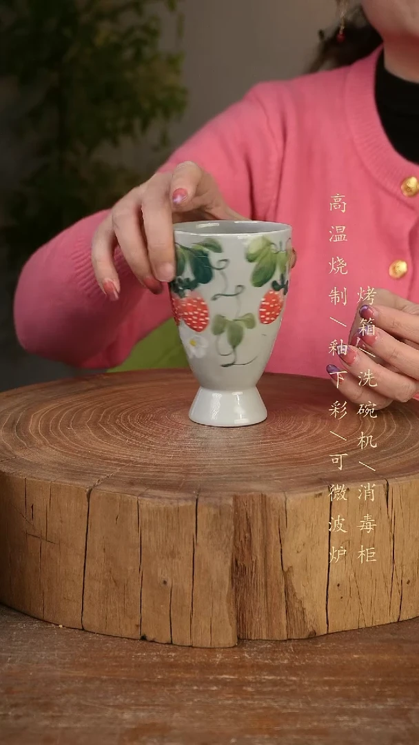 碗瓷景德镇手工手绘高温瓷釉下彩