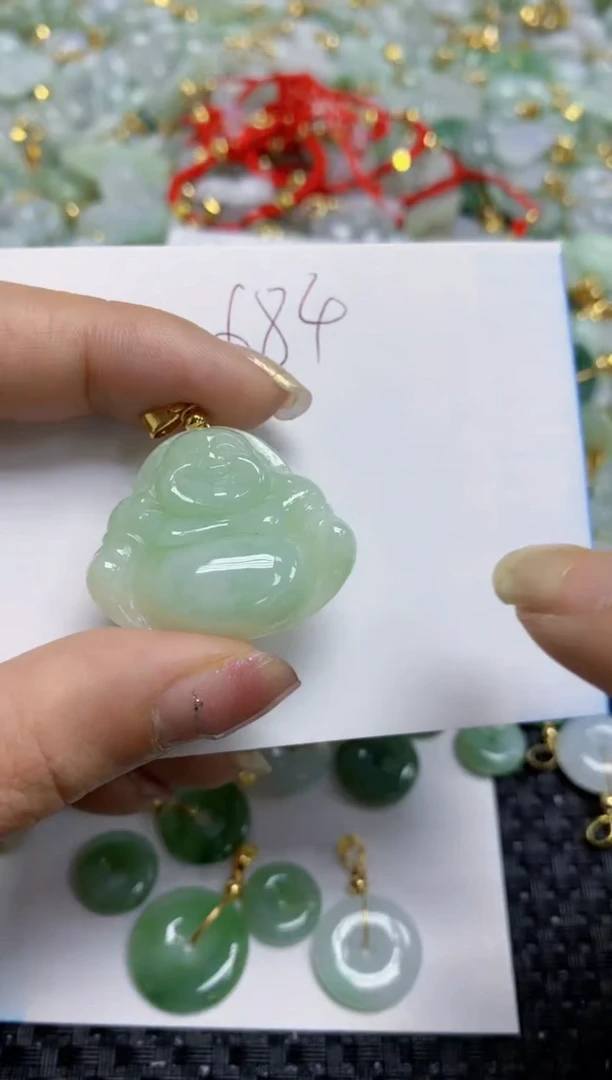 【闪购商品】翡翠颈饰合金   天然A货翡翠