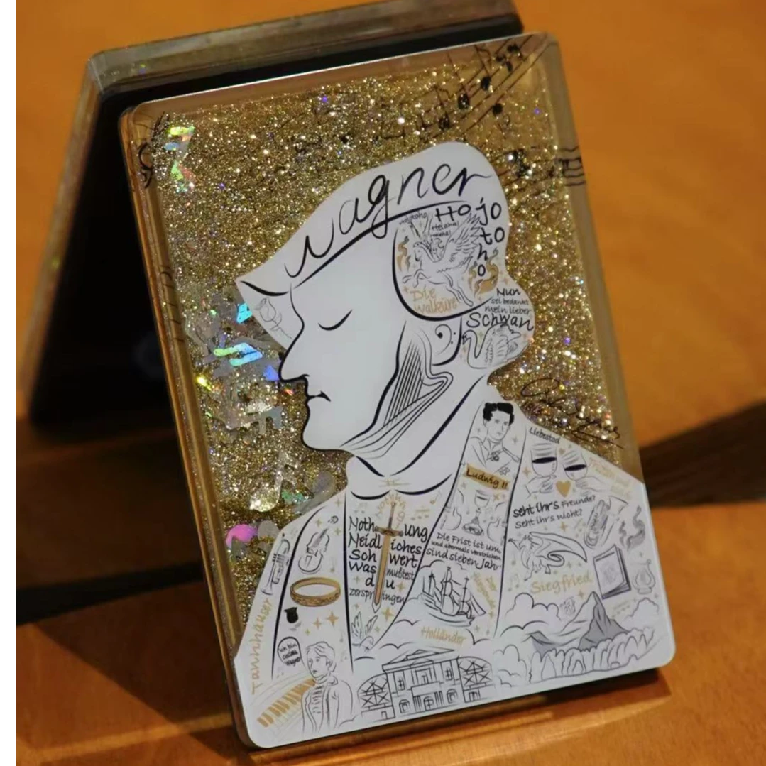 艺术家系列·流沙冰箱贴(瓦格纳)