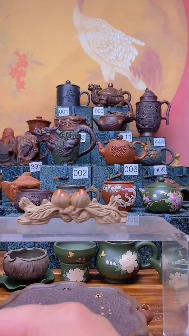 茶杯紫砂宜兴原矿紫砂