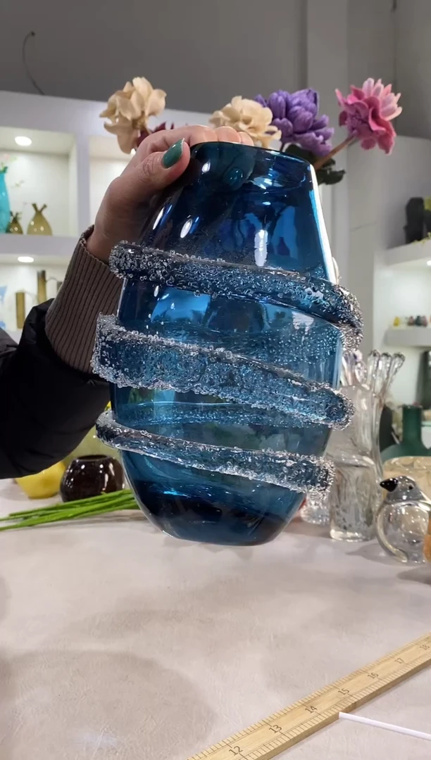 慕忆家手作琉璃花瓶