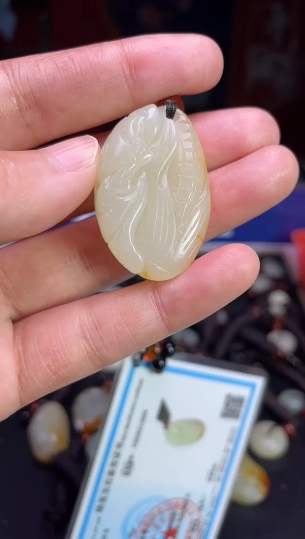颈饰未镶嵌和田玉213