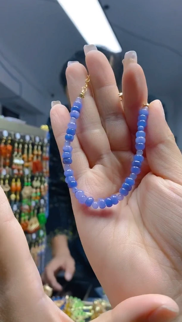 【闪购商品】翡翠耳饰合金88翡翠手链