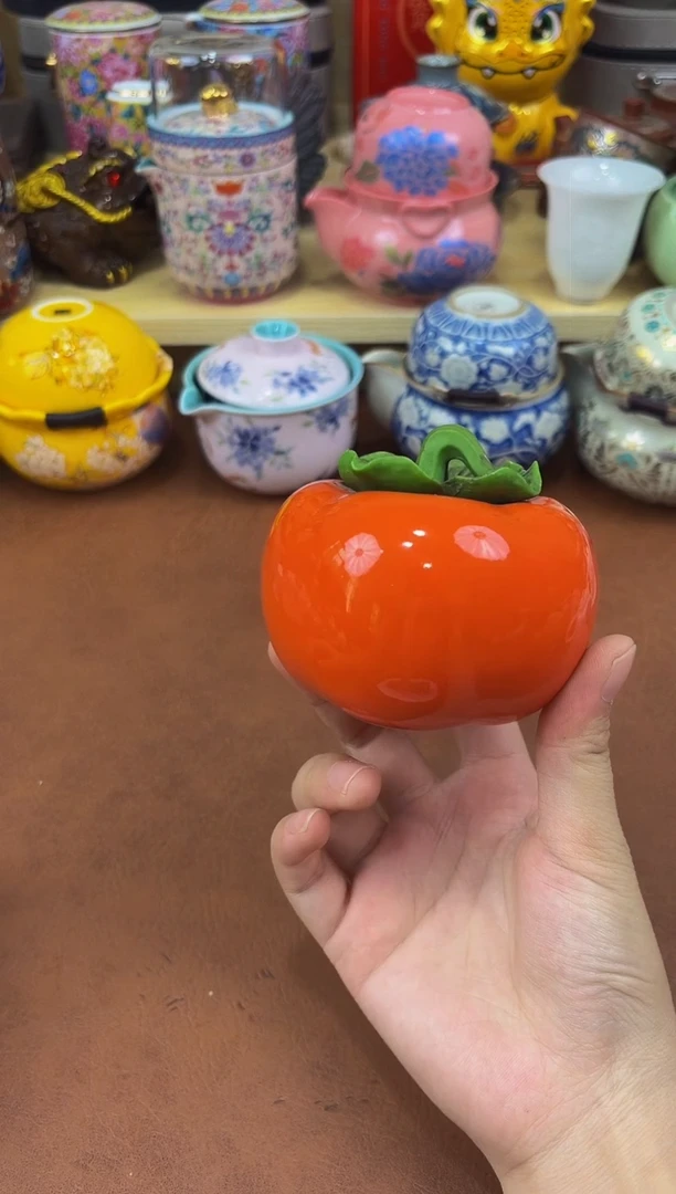 陶瓷茶具摆件旅行套组