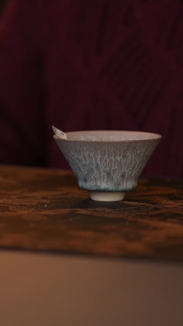 【闪购商品】玉泥快雪时晴斗笠盏