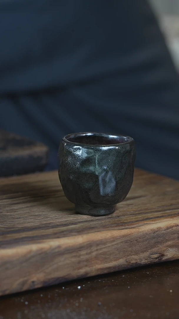 【闪购商品】杯浪鬼柴烧 龙窑系列 壶