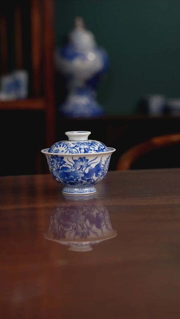 晓月柴窑 金玉满堂
