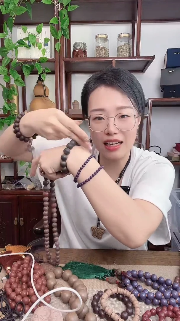 泥塑抱扑+金颜茉莉的大脖挂