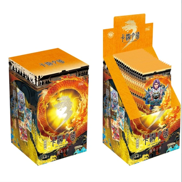 卡游三国鼎足三分第5弹收藏拆盒盲盒拆卡