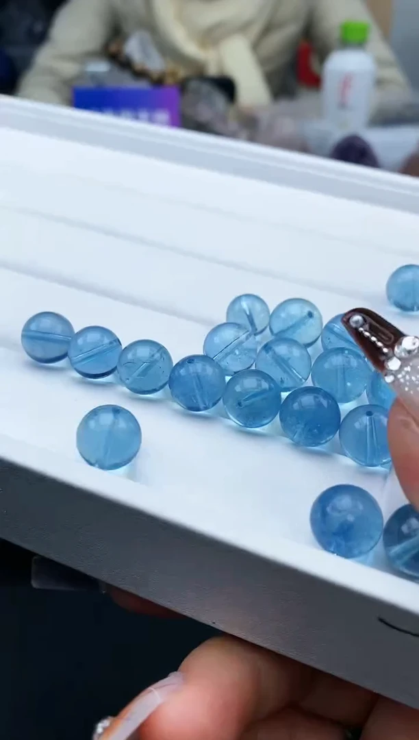 【闪购商品】海蓝宝石颈饰未镶嵌21a多样性发其一/1.18/1个