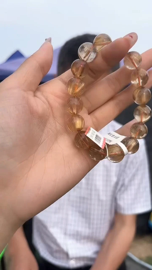 发晶手链未镶嵌天然手串多样性发一13mm