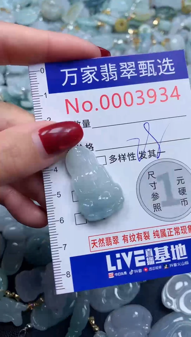 颈饰未镶嵌翡翠3934