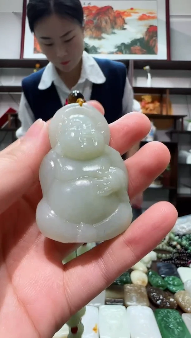 颈饰未镶嵌和田玉