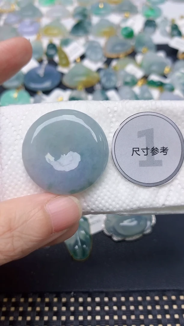 颈饰未镶嵌翡翠天然缅甸A货翡翠