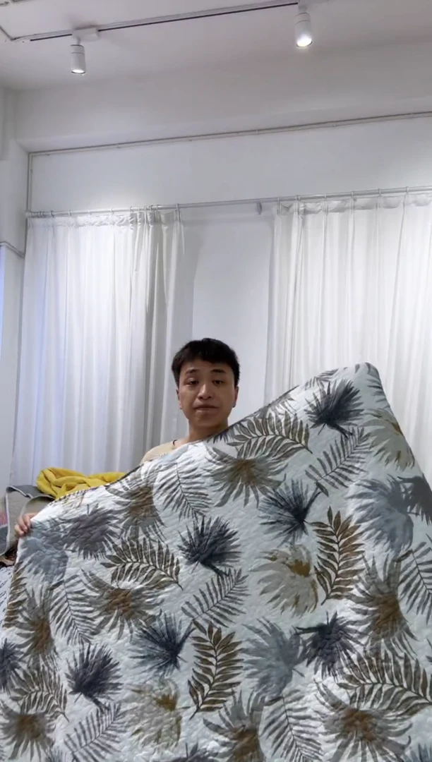 棉180*230纯棉床盖82号微瑕
