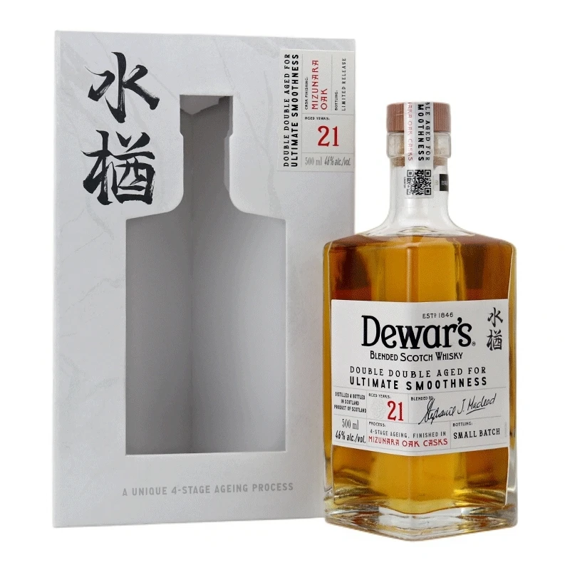 【官方授权】帝王21年调配苏格兰威士忌水桶限量款500ML