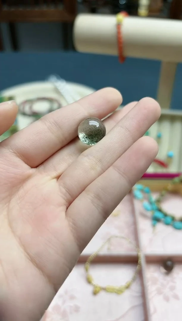 【闪购商品】水晶散珠未镶嵌幽灵水晶13mm散珠*1 ZD