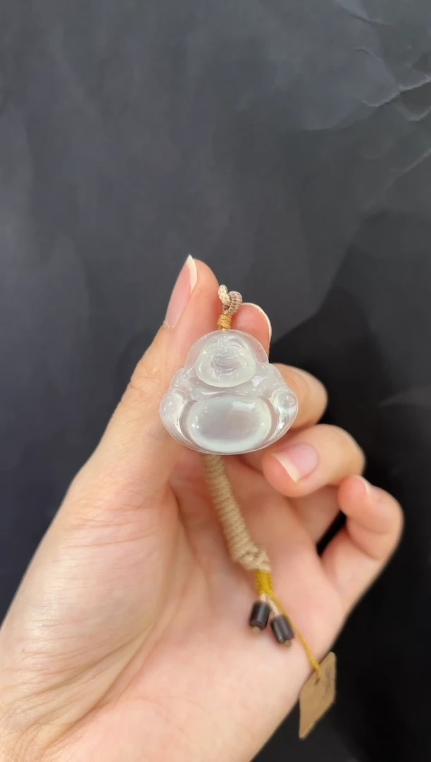吊坠(不含链)未镶嵌翡翠翡翠佛公吊坠多人不退不换