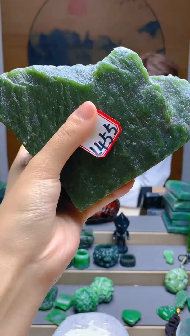 【闪购商品】和田玉（碧玉）珠宝半成品未镶嵌1