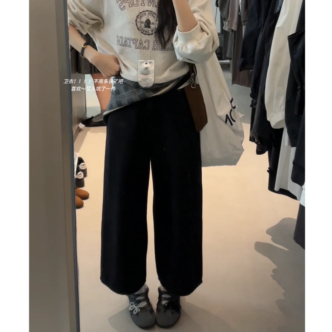 10072#谁穿谁爱系列！巨遮胯显瘦百搭九分牛仔裤