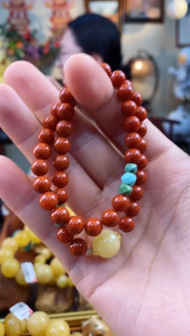 【闪购商品】南红玛瑙手串未镶嵌手串双圈