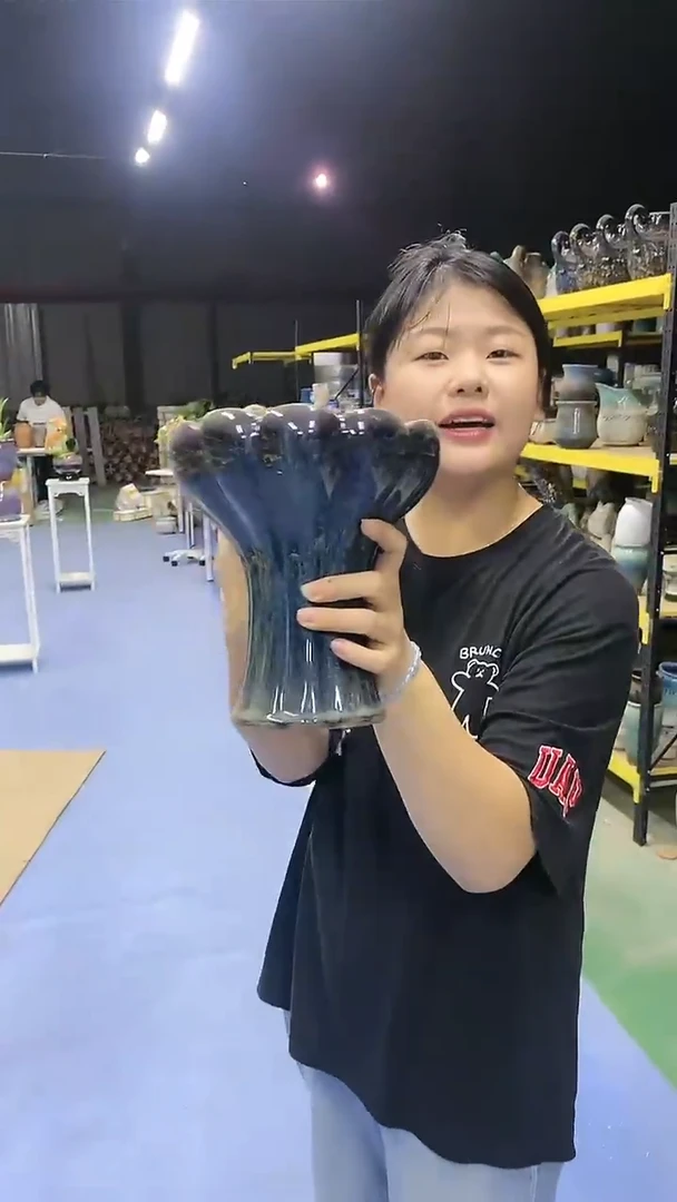 宜兴紫砂粗陶花盆22
