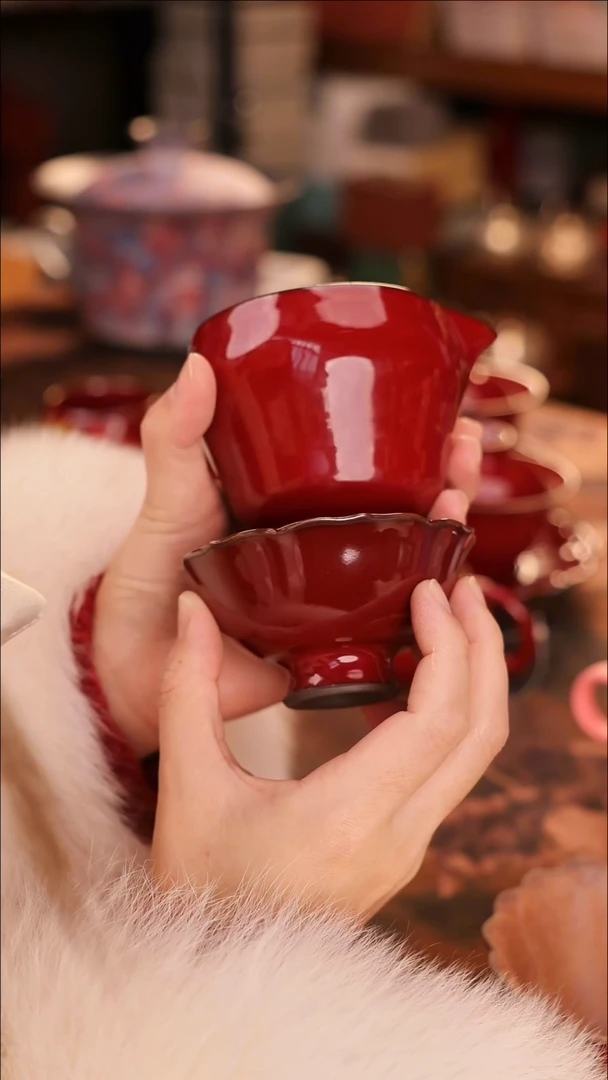 【闪购商品】陶瓷茶具（无礼盒无茶盘）@@A11977