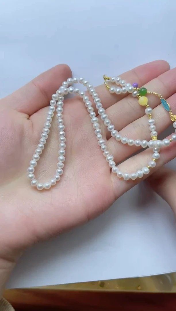 【闪购商品】和田玉颈饰18K金镶嵌项链kk