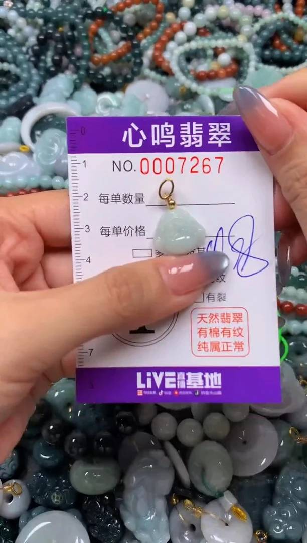 颈饰未镶嵌翡翠闪购007267