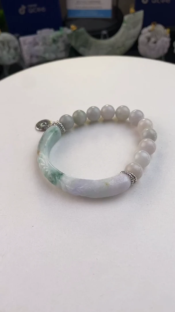 未镶嵌手链翡翠手工定制默认微瑕主播介绍为准