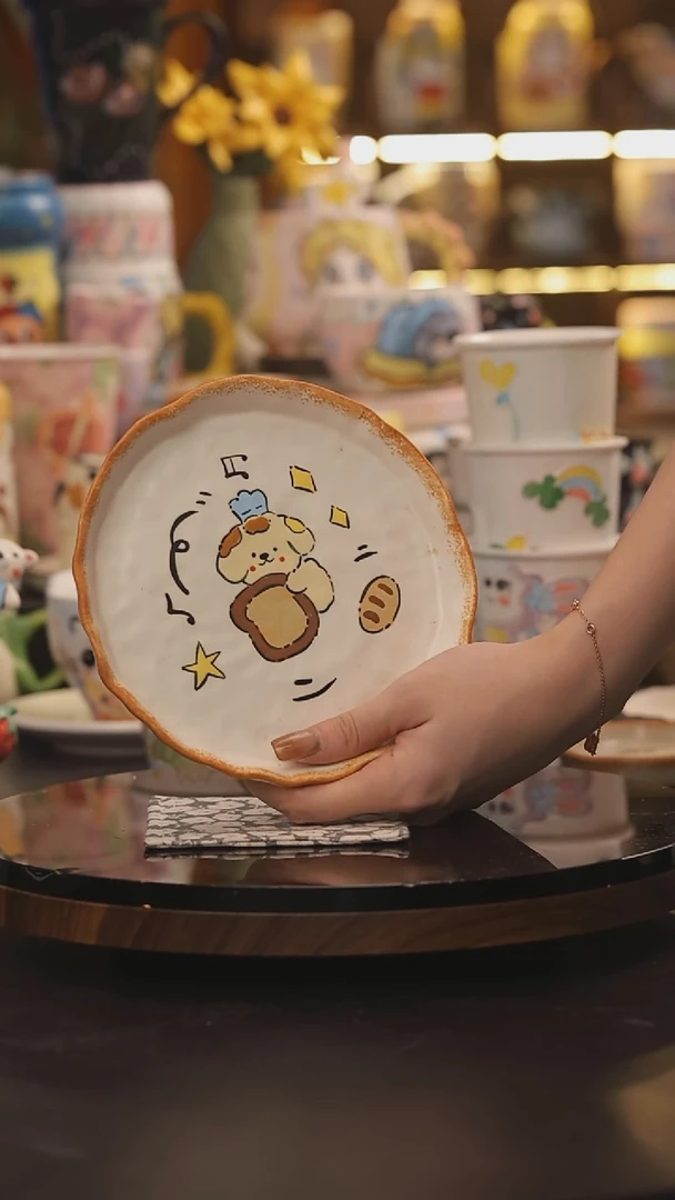 景德镇釉下彩绘设计师款式陶瓷