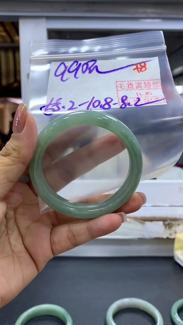 未镶嵌定制翡翠毛货需精细抛光+拍一发一+78