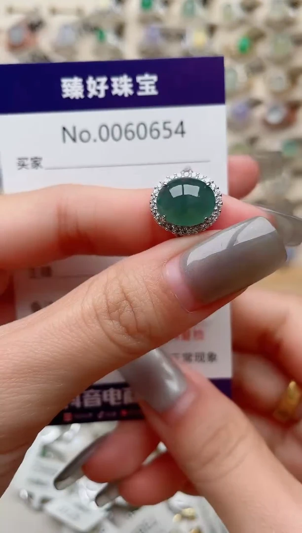 【闪购商品】翡翠戒指银S925镶嵌.........