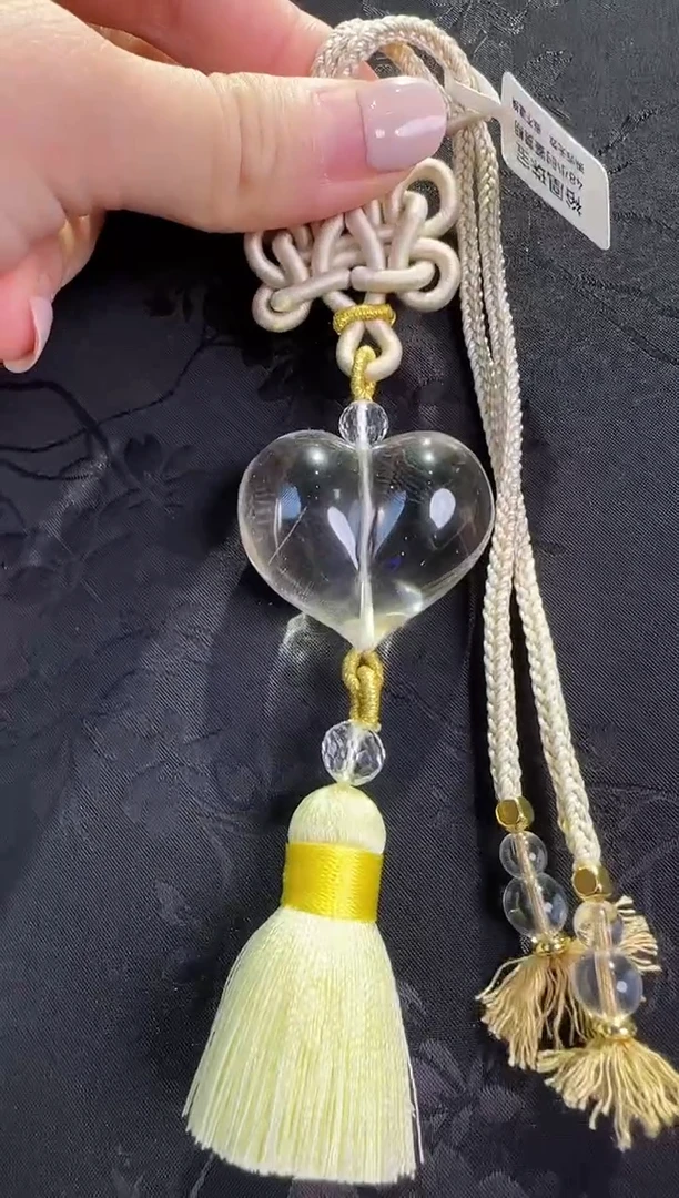 未镶嵌手绳水晶爱心款