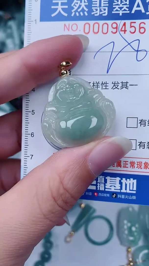 翡翠未镶嵌颈饰00009456