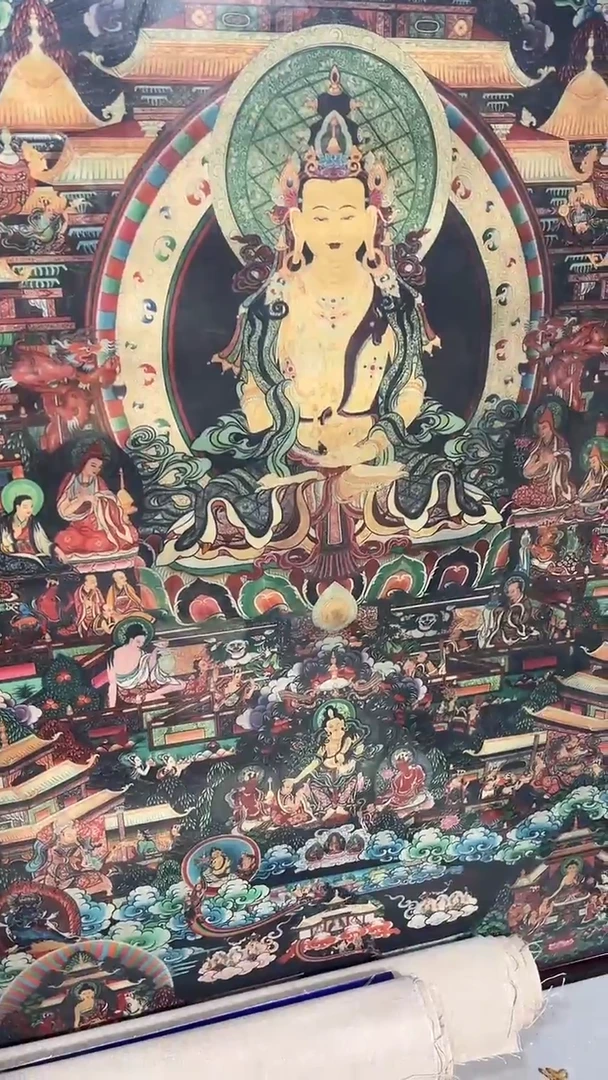 卷轴画卷轴唐卡商品