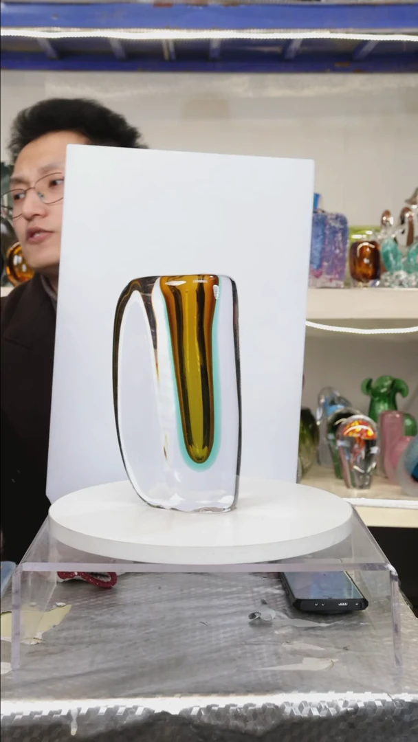 【闪购商品】琉璃【幻彩】高23精品琉璃微瑕福利