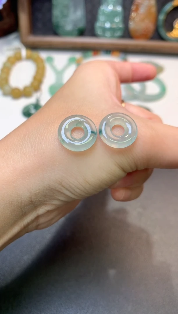 未镶嵌定制翡翠毛货15*3