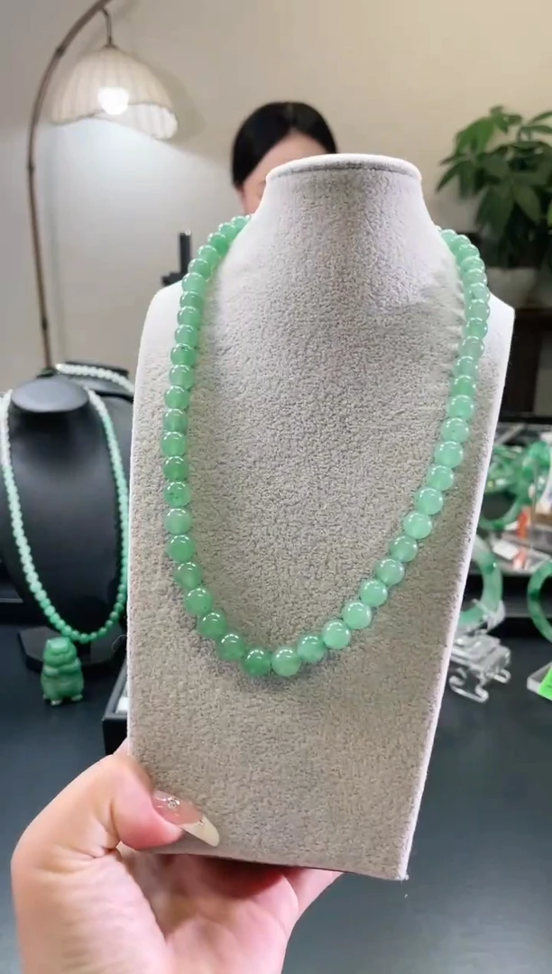 颈饰合金石英质玉元宝项链