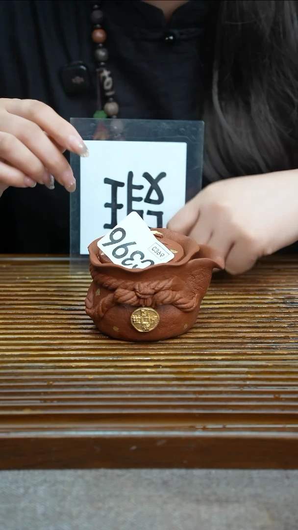 万古烧粗陶手工茶具