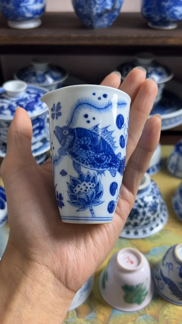 景德镇高温陶瓷杯手工