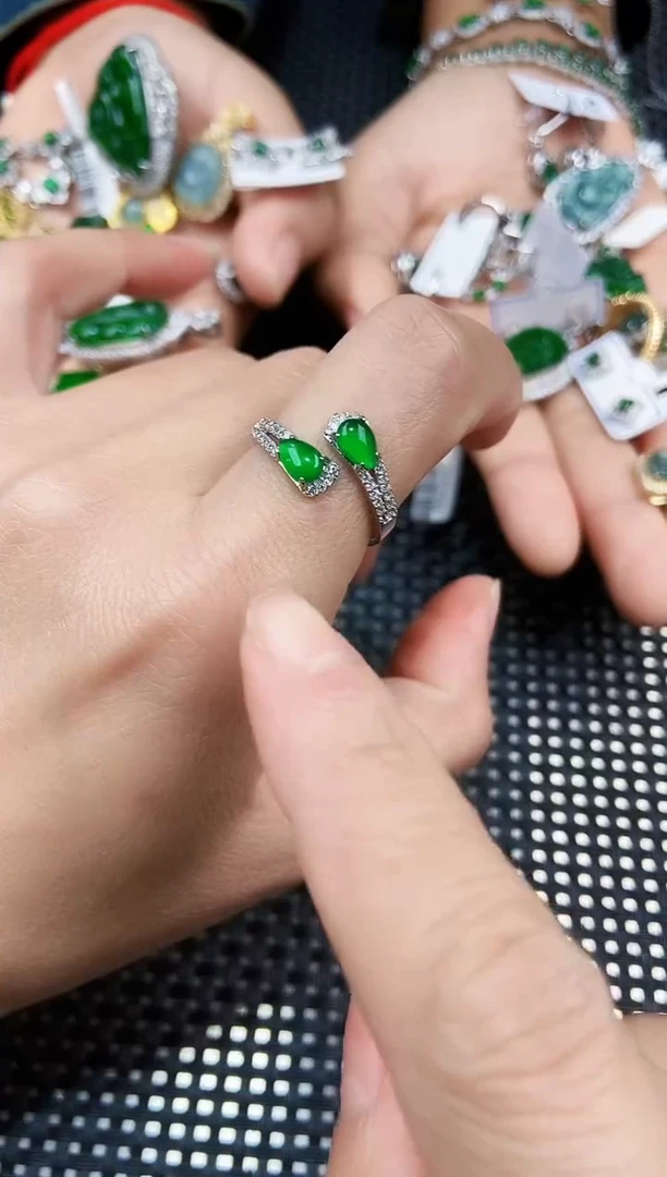【闪购商品】翡翠戒指未镶嵌111111111