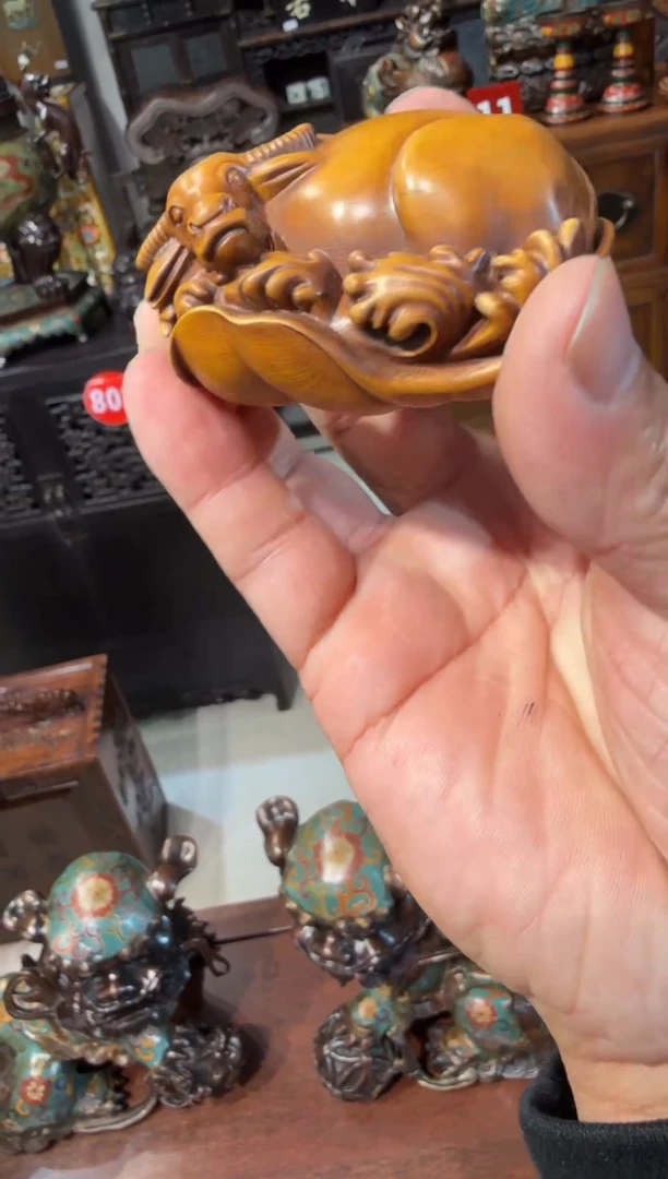 木木头款黄杨木牛68.。。888888