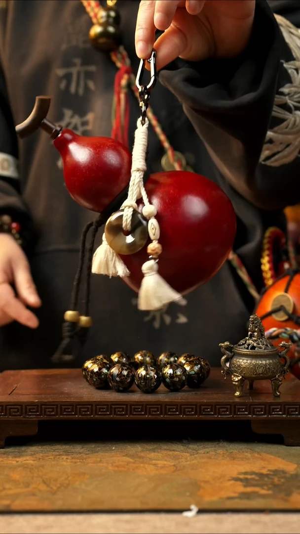 143大漆一物一拍记葫堂出品【不带手串】